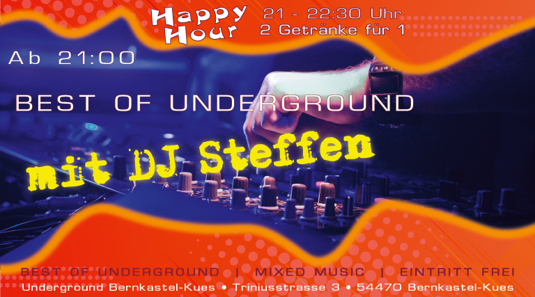 Best of Underground mit DJ Steffen – Clubmix